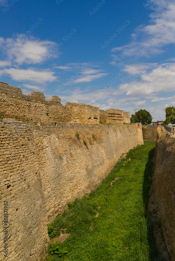 great protective wall of fortress