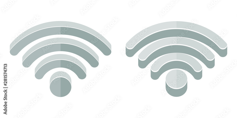 Internet wifi vector design illustration isolated on white background Internet wifi vector design illustration isolated on white background