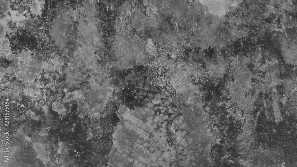 gray concrete wall texture background, dirty cement floor