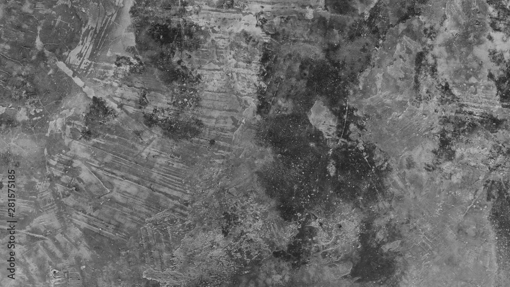 Naklejka premium gray concrete wall texture background, dirty cement floor