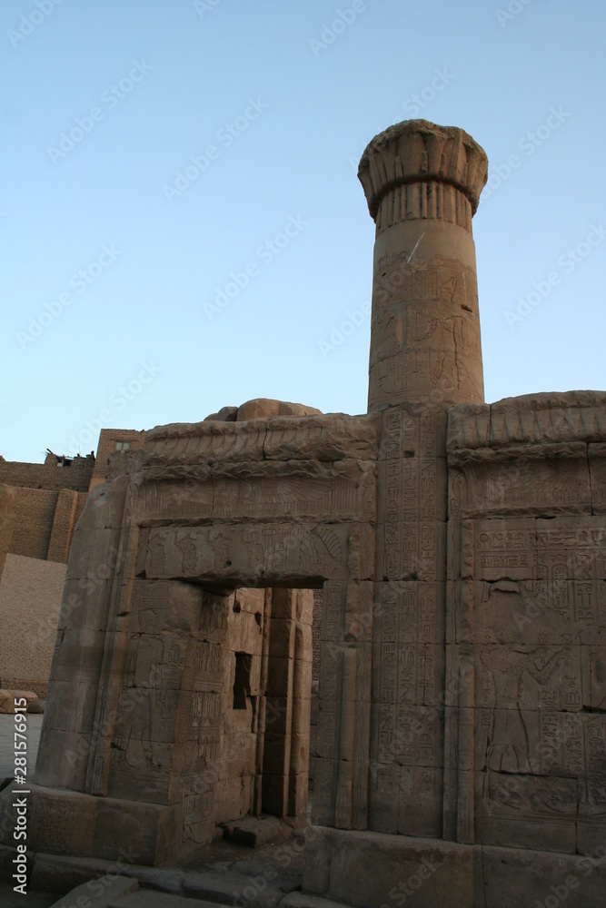horus temple of edfu, egypt