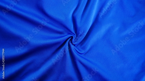 blue silk fabric background