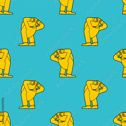 Head up ass pattern seamless. Your problem is obvious background. Guy with his head up his own ass