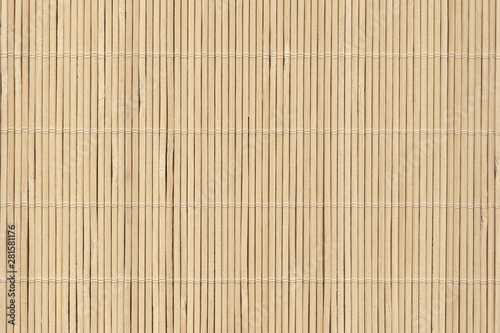 High Resolution Bamboo Place Mat Rustic Slatted Interlaced Coarse Grain Background Texture