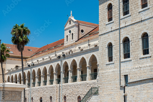 The Don Bosco vocational high school near Basilica of Jesus the Adolescent in Nazareth, Israel