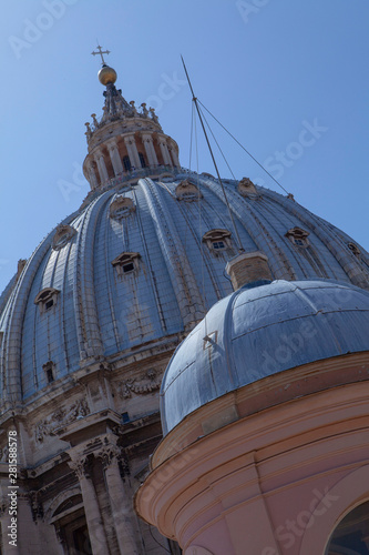 Rome Italy navata Saint Peter Basilica Vatican photo