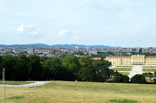 Vienna, Austria, 07.21.2019, Schönbrunn Gardens