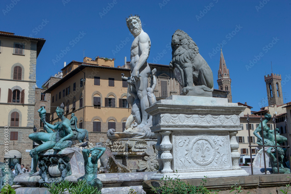 Florence Italy Statue