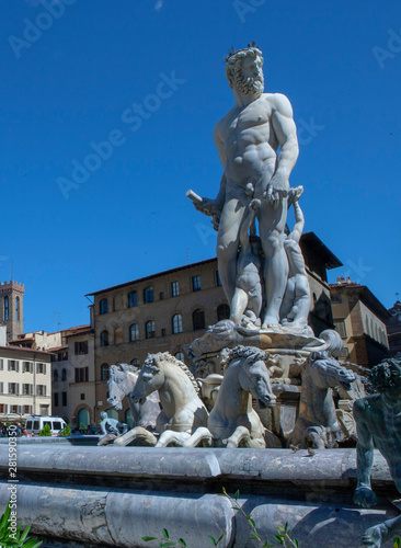Florence Italy Statue