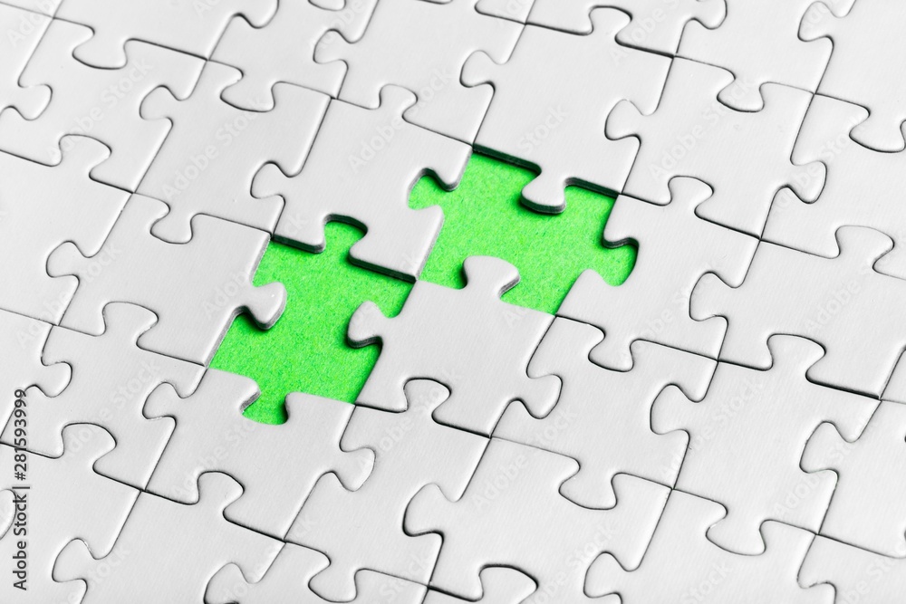 Puzzle with Missing Pieces Puzzle with Missing Pieces