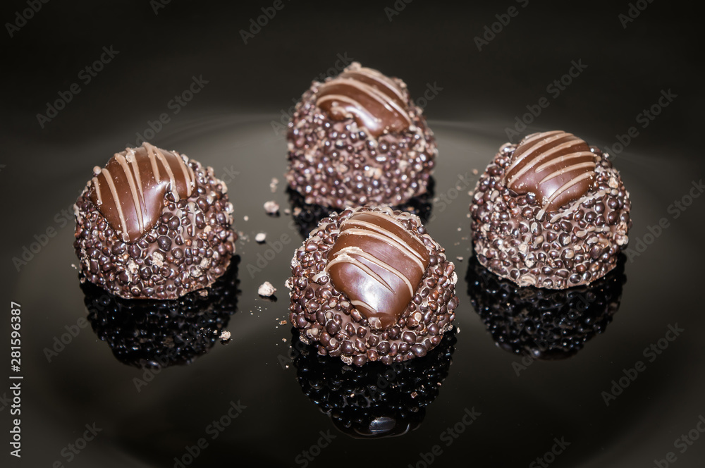 chocolate pralines truffles celebrating Easter chocolate pralines truffles celebrating Easter