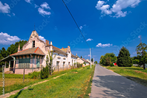 Street view of Karanac historic architecture