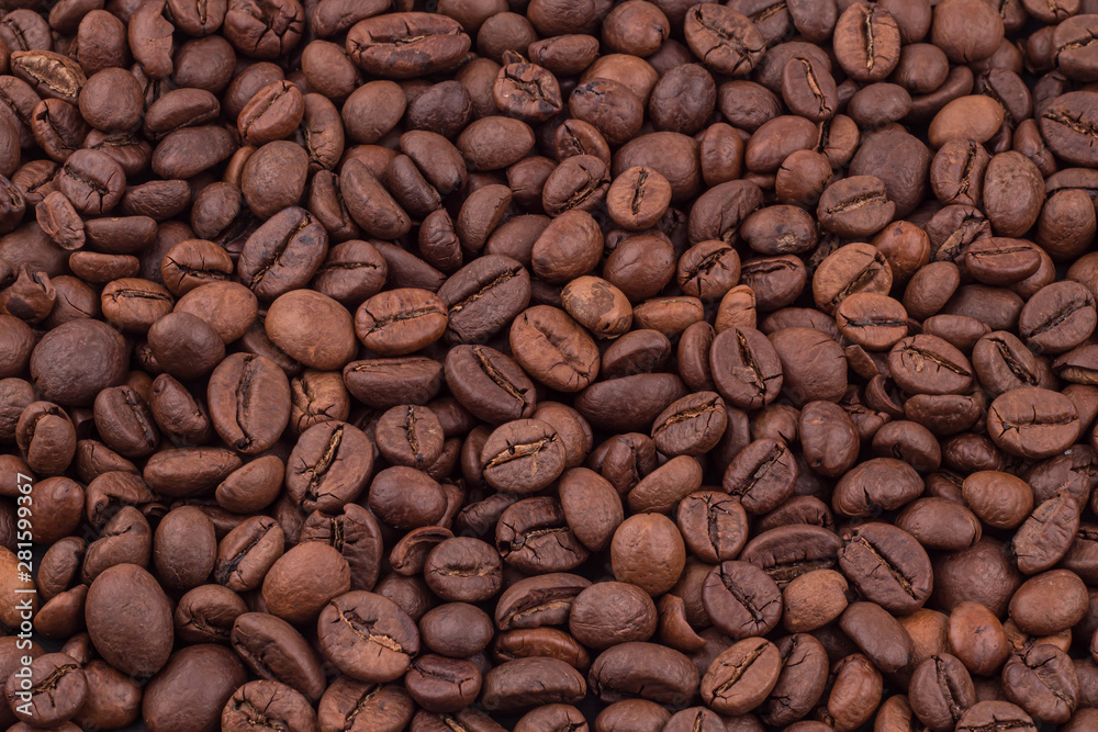 Fototapeta premium coffee seed aroma drink food