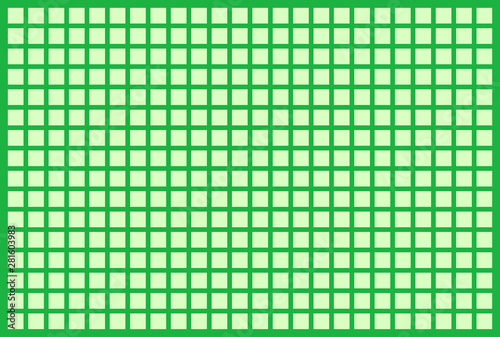 Green squares abstract vector background