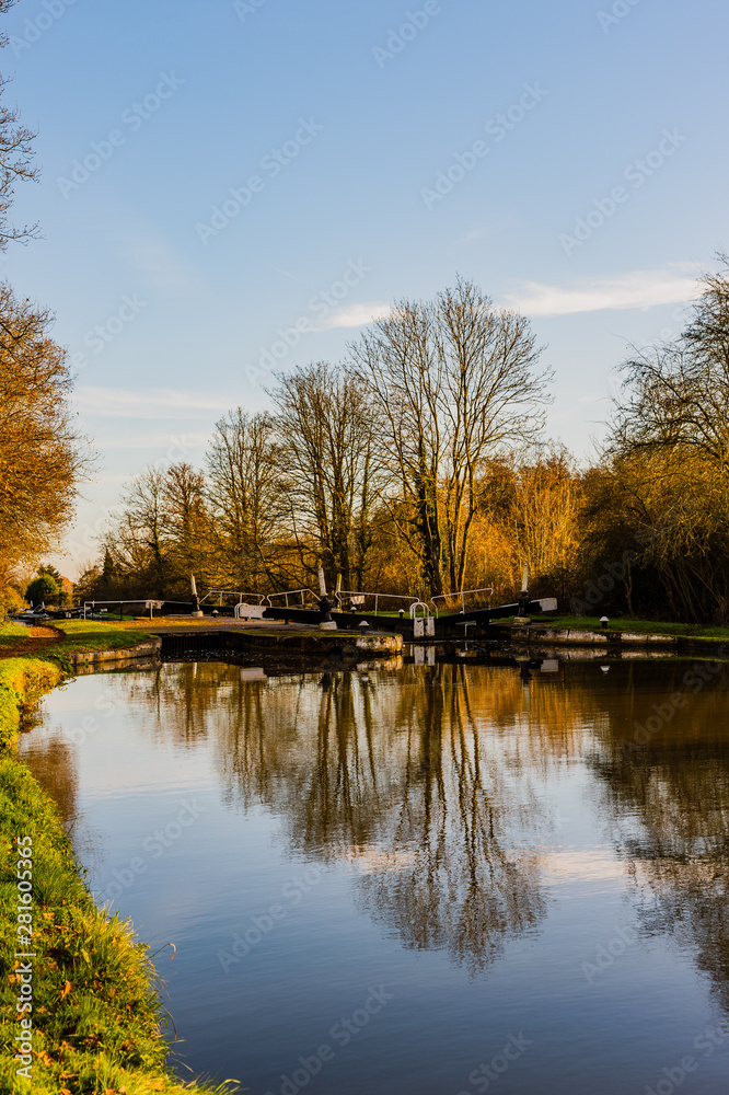 hatton locks grand union canal warwickshire england uk hatton locks grand union canal warwickshire england uk