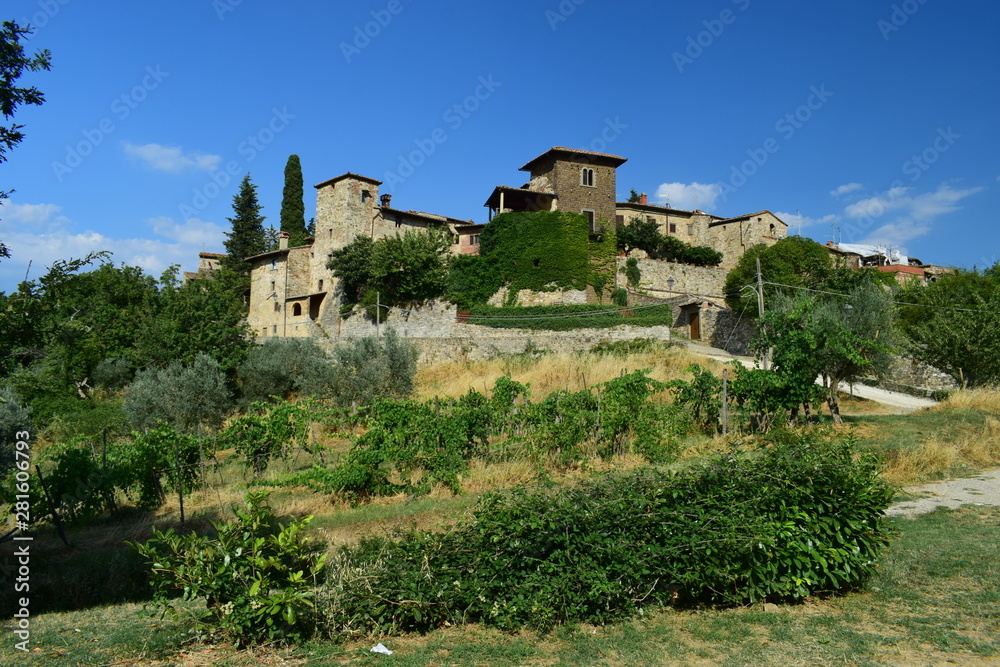 Fototapeta premium Montefioralle in Chianti