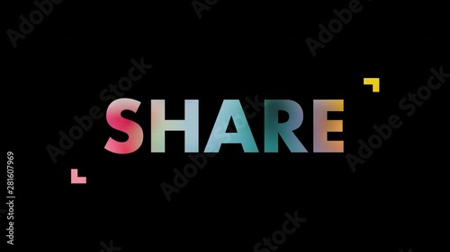 Like Comment and Share Call to Action Animating in and Out - Overlay for Social media Videos - Soft Colours - Pro Res 4444 with Alpha in 4K
