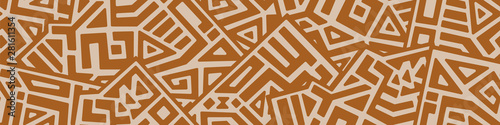 Creative Geometric Vector Seamless Pattern