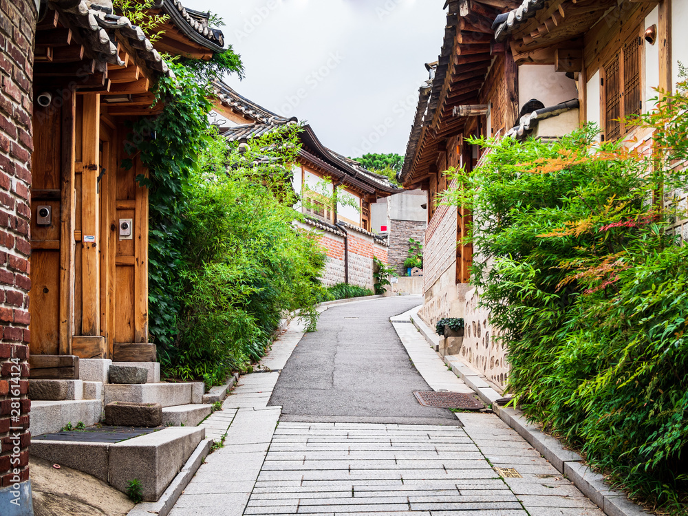 Fototapeta premium ソウル 北村韓屋村