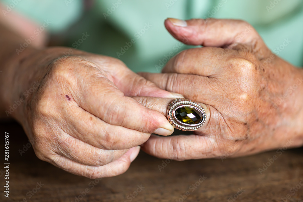 man wearing ring on left index finger