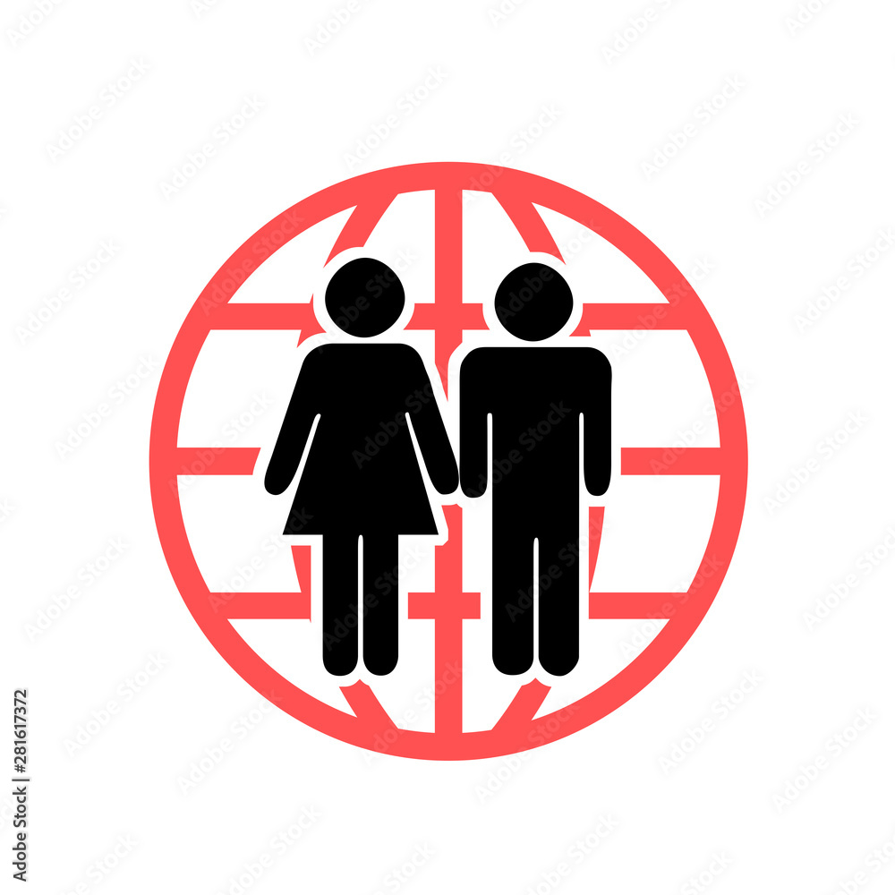 Menschen - Symbol Icon Menschen - Symbol Icon
