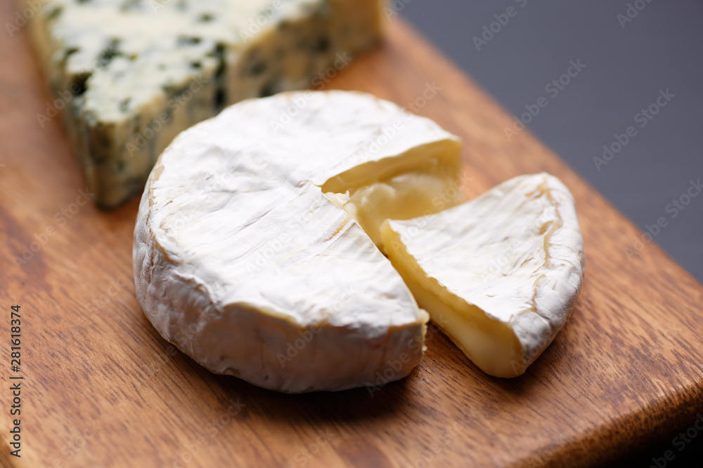 カマンベールチーズのアップ