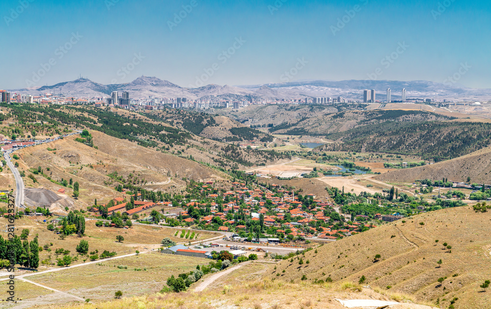 Imrahor Valley just near Muhye Village, Ankara, Turkey Imrahor Valley just near Muhye Village, Ankara, Turkey
