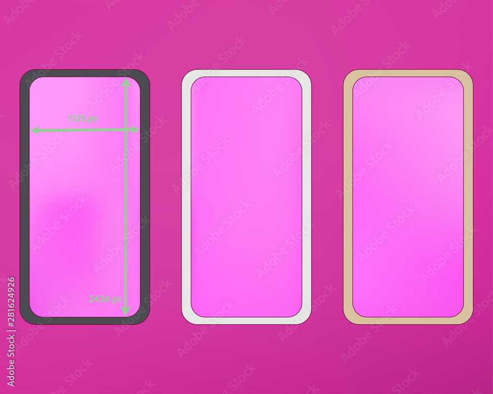 Mesh, magenta colored phone backgrounds kit. Mesh, magenta colored phone backgrounds kit.