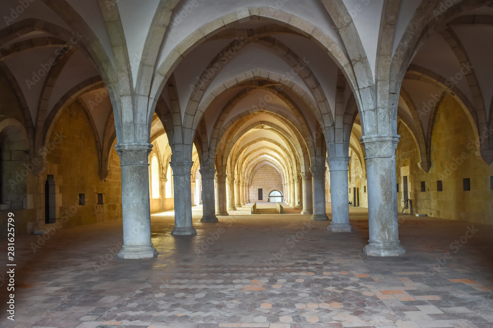 Hall of the old monastery