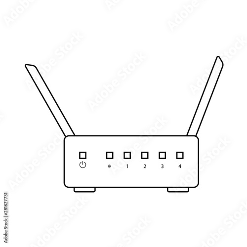 Wi-Fi Router Icon