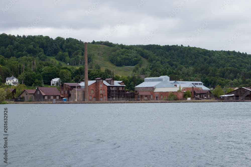 Downtown Houghton, Michigan U.P. Factory Downtown Houghton, Michigan U.P. Factory