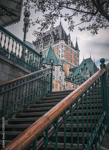 Fotografía Several photos of the old town of Quebec, Chateau Frontenac, Petit Champlain neighborhood, Porte St-Jean