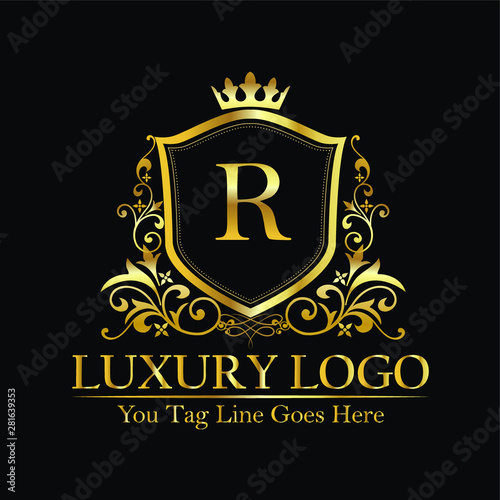 Royal logo - Royal Crown Logo | Luxury Logo | luxurious logo