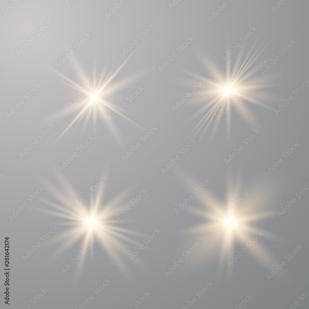 Glow light effect. Glow light effect.