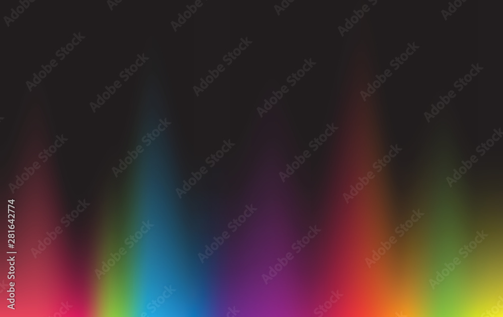  Vibrant gradient background 