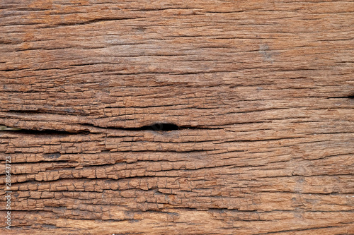 Surface of natural old brown pattern wooden, vintage abstract background.