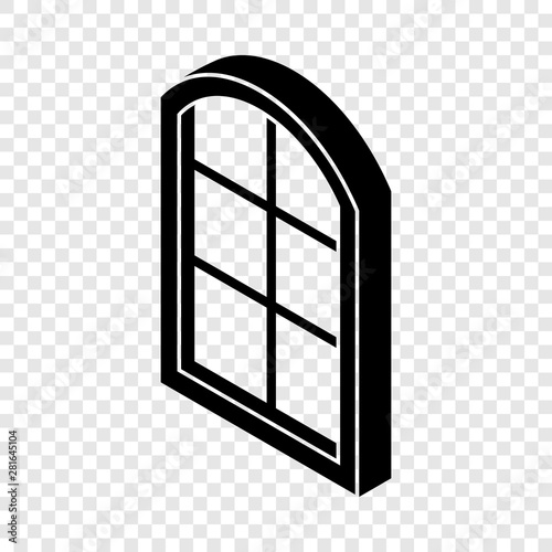 Close window frame icon. Simple illustration of close window frame vector icon for web