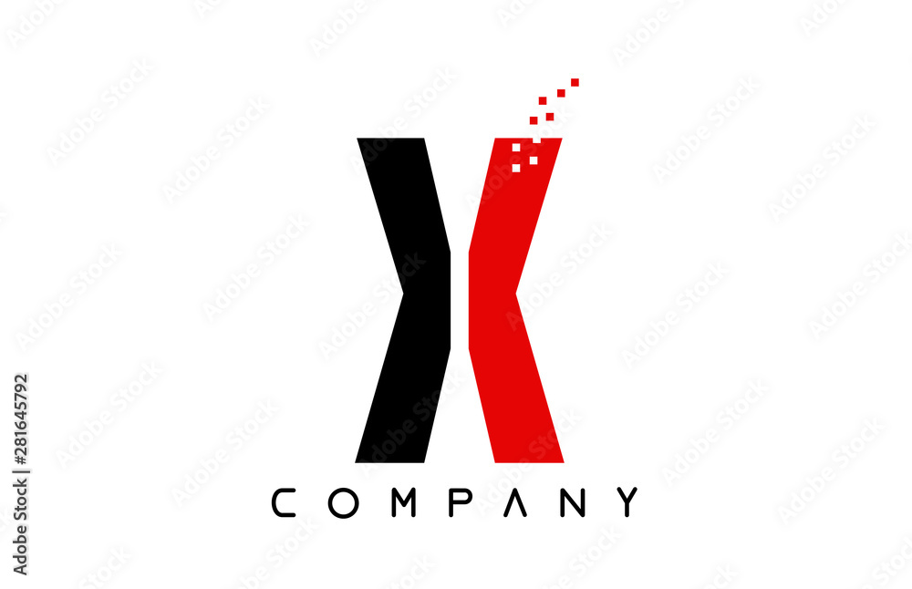 Obraz premium alphabet letter X logo company icon design