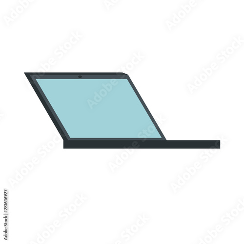 laptop computer portable device icon