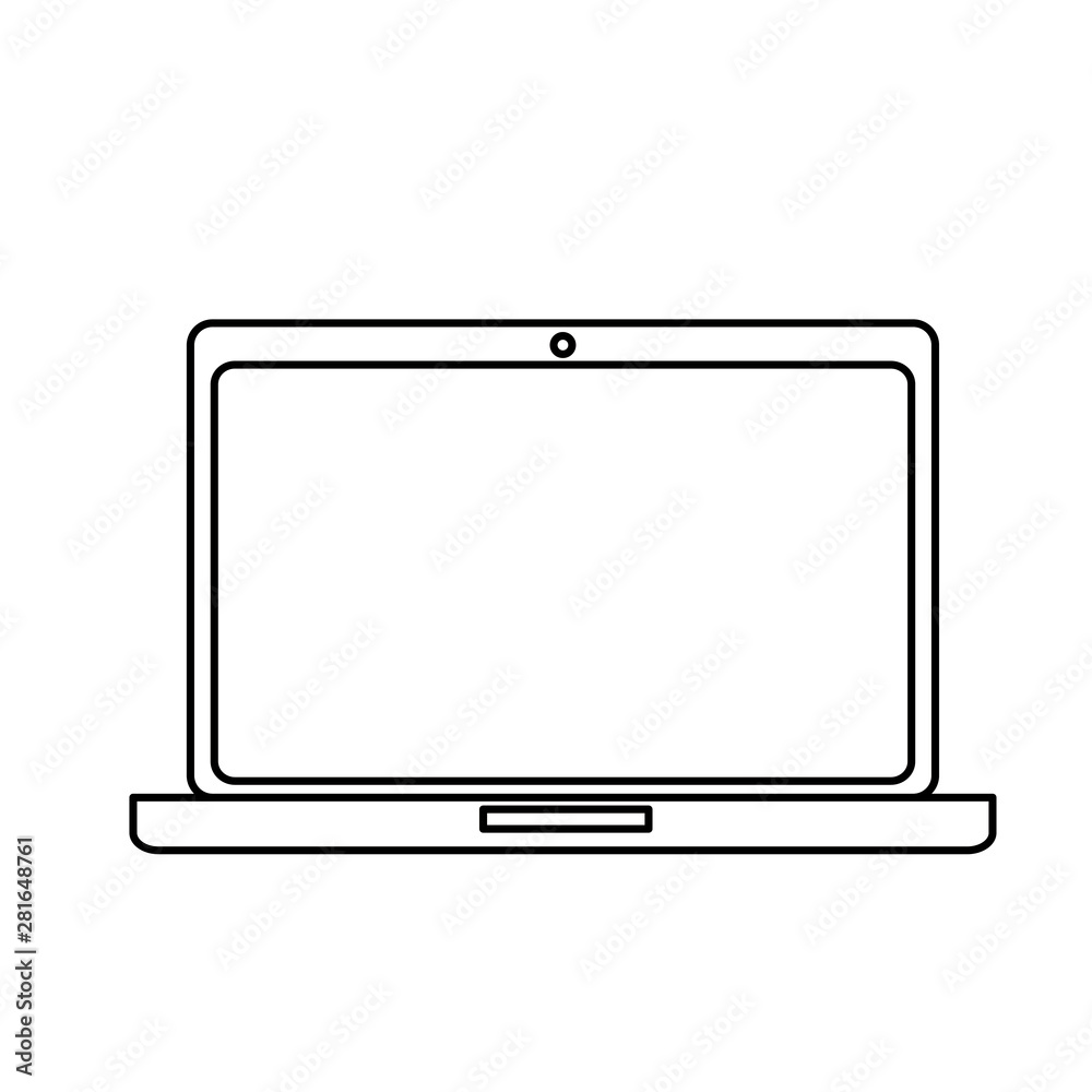 laptop computer portable device icon laptop computer portable device icon