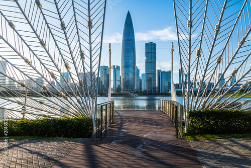 China Guangdong Shenzhen Talent Park scenery