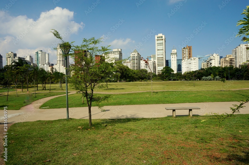park in São Paulo city park in São Paulo city