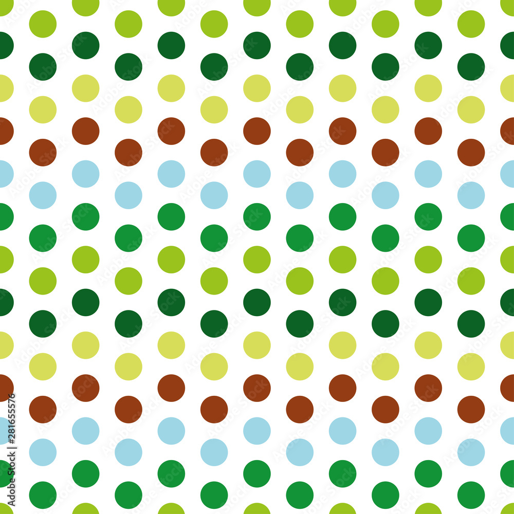Seamless pattern with colorful dots Seamless pattern with colorful dots