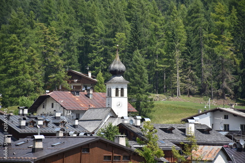 Cortina, Cortina d’Ampezzo, Ampezzo, Ampezzo-Tal, Olympia, Winterspiele, Olympische Winterspiele, 1956, 2026, Schanze, Dorf, Tofana, Tofane, Le Tofane, Turm, Siedlung, Kirche, Haus, Tofana di Rozes, M photo