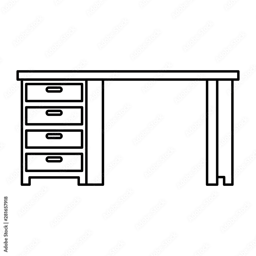 wooden desk office with drawers wooden desk office with drawers