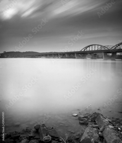 Darnytsky Bridge Kiev Ukraine
