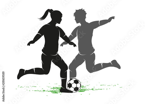 Frauenfußball Team