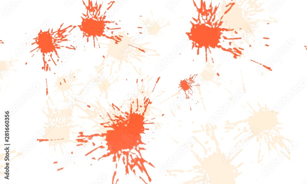 Gouache dots on a white background. Two-color divorces. Gouache dots on a white background. Two-color divorces.