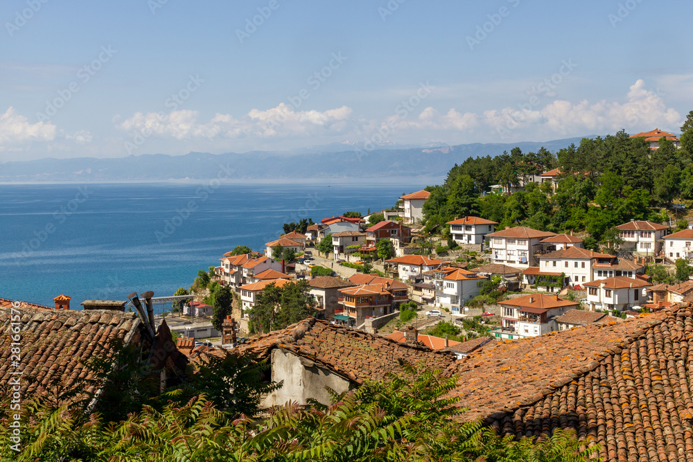 Ohrid city and Lake Ohrid