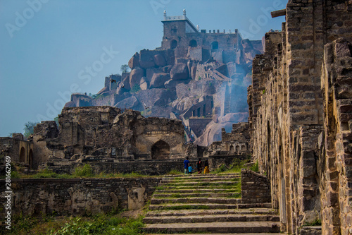Valokuva The Amazing landscape of the historic Golconda, Hyderabad, India